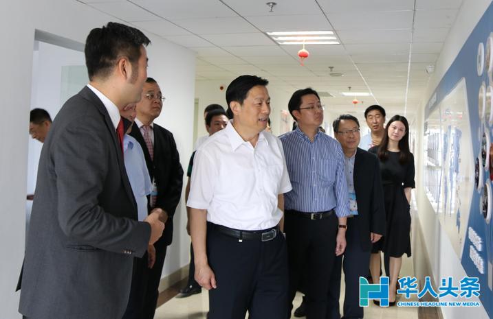 國務院新聞辦副主任郭衛民蒞臨華人頭條調研